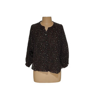 Madewell Multicolor Blouse, Size L